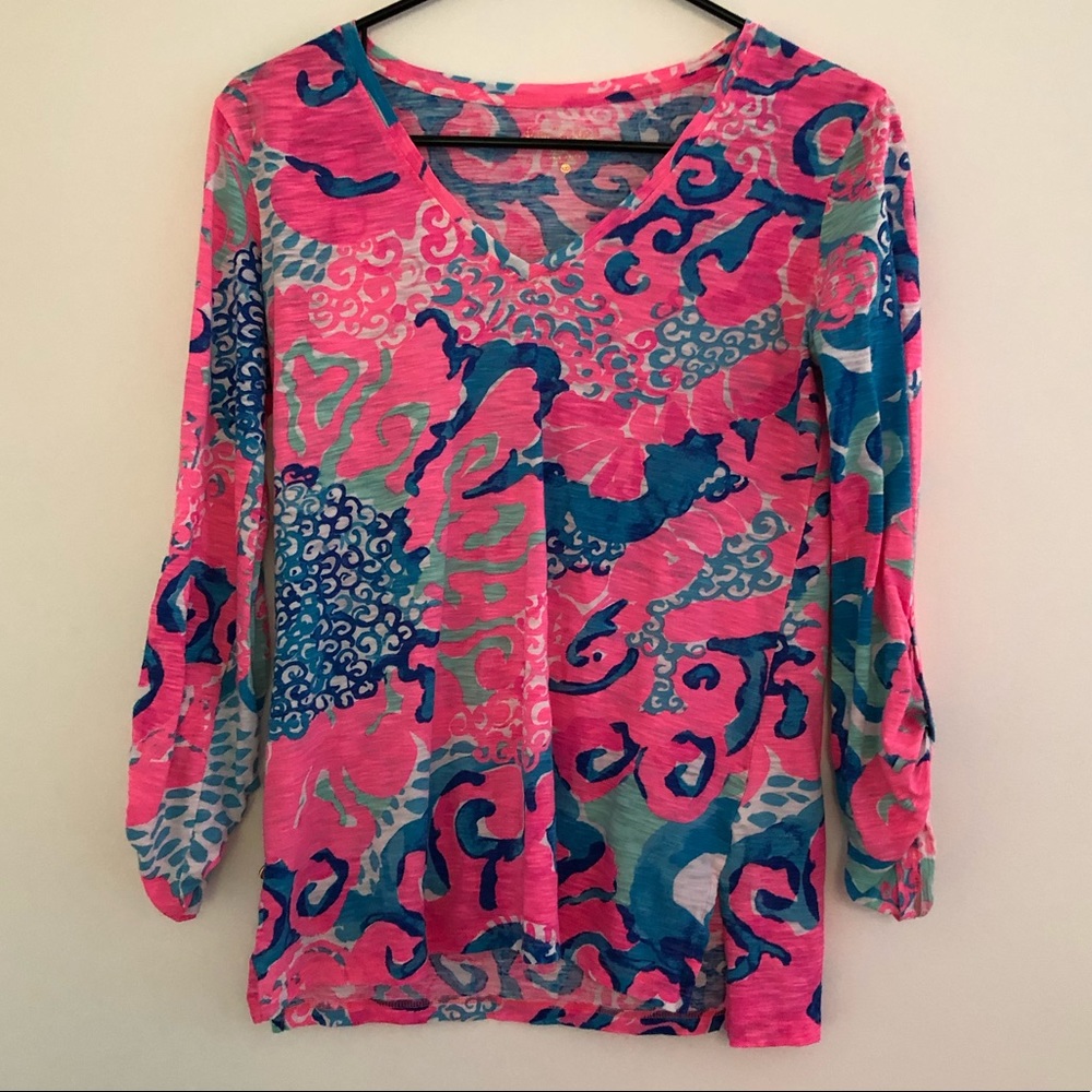 Lilly Pulitzer Great Condition 3/4 Sleeve